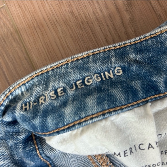American Eagle Women’s hi rise skinny jeggings Size 6 - Picture 5 of 6